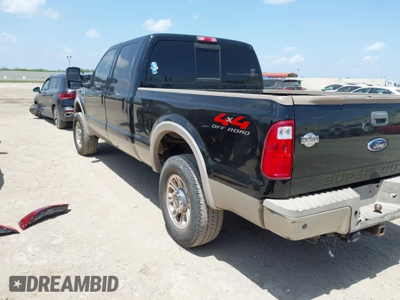 2008 Ford F-250 XL with VIN 1FTSW21R38ED47238, listed as a IAAI auction lot 42709865 with 119,075 mi miles and . Bid and sale history available at DreamBid. Image 3.