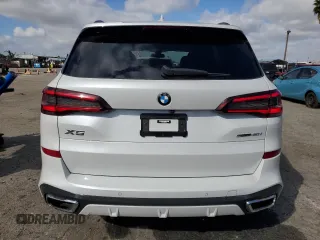 2022 BMW X5 sDrive40i with VIN 5UXCR4C06N9K56344, listed as a Copart auction lot 47600815 with 19,592 mi miles and Salvage Title. Bid and sale history available at carsss.com. Image 6.
