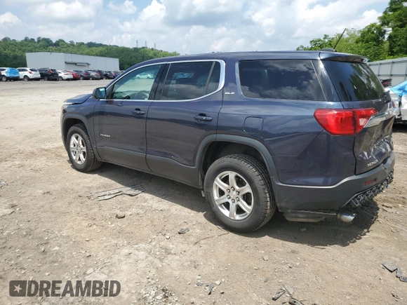 2018 GMC Acadia SLE with VIN 1GKKNRLSXJZ210439, listed as a Copart auction lot 56489784 with 54,567 mi miles and Salvage title. Bid and sale history available at DreamBid. Image 2.