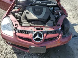 2009 Mercedes-Benz SLK 280 z VIN WDBWK54F39F190398, wystawiony jako Copart lot #54181635 z przebiegiem 93 184 mil mil oraz Szkoda całkowita • Salvage title. Historia ofert i sprzedaży dostępna na DreamBid. Obrazek 11.