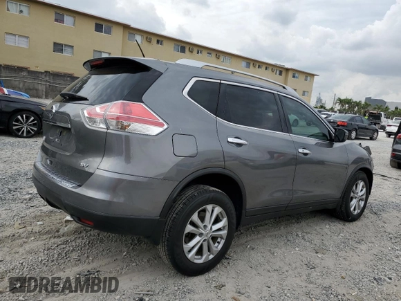 2016 Nissan Rogue SV with VIN KNMAT2MT3GP678156, listed as a Copart auction lot 50532435 with 50,067 mi miles and Salvage Title. Bid and sale history available at DreamBid. Image 3.