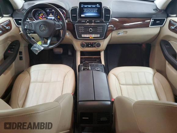 2019 Mercedes-Benz GLS 450 with VIN 4JGDF6EE0KB222595, listed as a Copart auction lot 54243465 with 82,664 mi miles and Salvage Title. Bid and sale history available at DreamBid. Image 8.