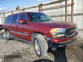 2002 GMC Yukon XL SLT with VIN 1GKEC16T92J256353, listed as a Copart auction lot 45550555 with 210,554 mi miles and Salvage Title. Bid and sale history available at carsss.com. Image 4.