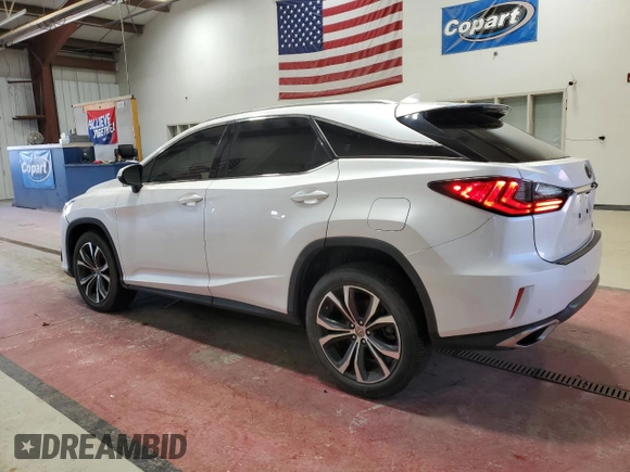 2017 Lexus RX with VIN JTJBZMCA8H2025820, listed as a Copart auction lot 53316505 with 67,868 mi miles and Salvage Title. Bid and sale history available at carsss.com. Image 2.