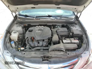 2014 Hyundai Sonata SE with VIN 5NPEC4AC4EH897489, listed as a Copart auction lot 49184125 with 95,840 mi miles and Salvage Title. Bid and sale history available at DreamBid. Image 12.