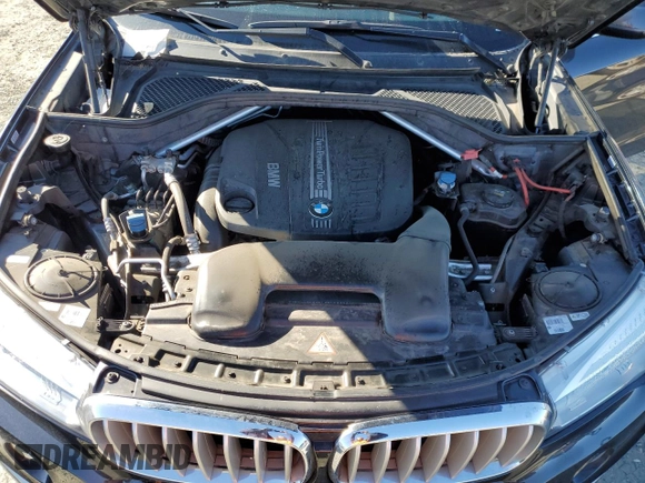 2015 BMW X5 xDrive35d with VIN 5UXKS4C57F0J98388, listed as a Copart auction lot 48350765 with 161,545 mi miles and Clean Title. Bid and sale history available at carsss.com. Image 12.