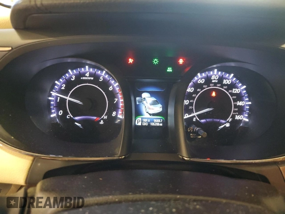 2015 Toyota Avalon Limited with VIN 4T1BK1EB9FU186136, listed as a Copart auction lot 50009945 with 106,206 mi miles and Salvage Title. Bid and sale history available at DreamBid. Image 9.