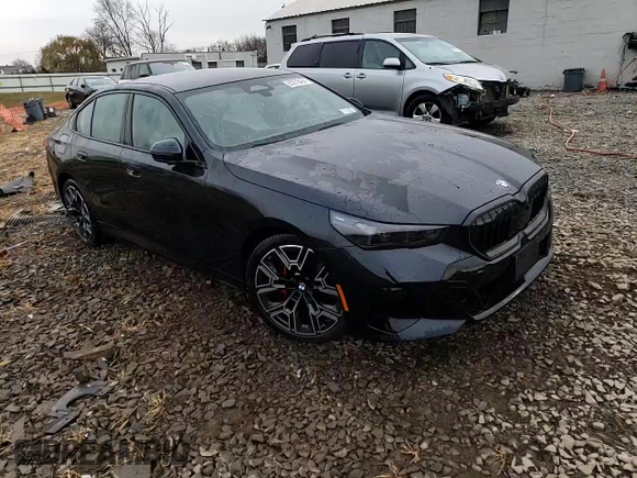 2024 BMW 5 Series 530i xDrive with VIN WBA53FJ06RCP74213, listed as a Copart auction lot 83316424 with 10,710 mi miles and Salvage Title. Bid and sale history available at carsss.com. Image 13.