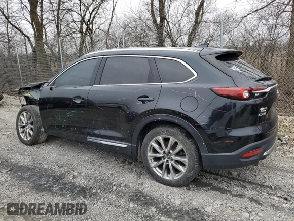 2016 Mazda CX-9 Grand Touring with VIN JM3TCADY9G0109441, listed as a Copart auction lot 42572565 with Not Provided miles and Salvage Title. Bid and sale history available at DreamBid. Image 2.