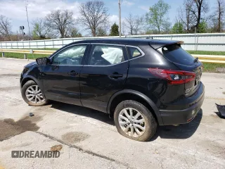 2022 Nissan Rogue S with VIN JN1BJ1AV9NW347808, listed as a Copart auction lot 52240685 with 53,078 mi miles and Salvage title. Bid and sale history available at DreamBid. Image 2.