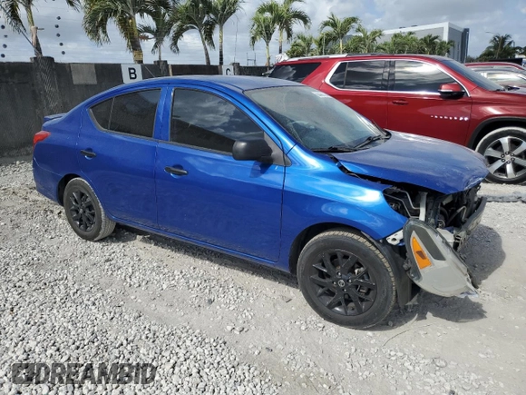 2015 Nissan Versa SV with VIN 3N1CN7AP3FL802351, listed as a Copart auction lot 55432105 with 163,178 mi miles and Clean Title. Bid and sale history available at carsss.com. Image 4.