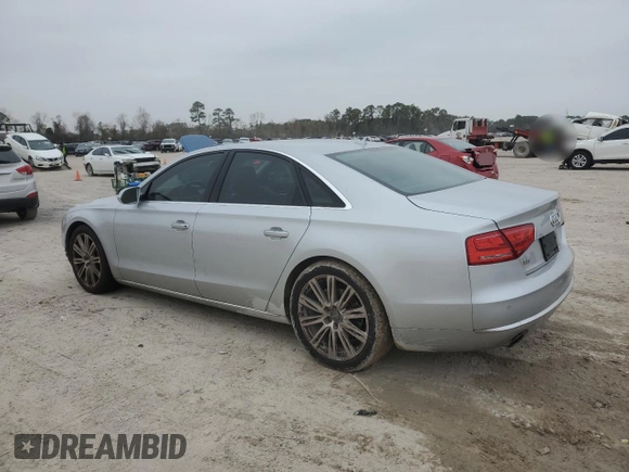 2013 Audi A8 3.0L z VIN WAUAGAFD6DN006892, wystawiony jako Copart lot #87917725 z przebiegiem 149 501 mil mil oraz Szkoda całkowita • Salvage title. Historia ofert i sprzedaży dostępna na DreamBid. Obrazek 2.