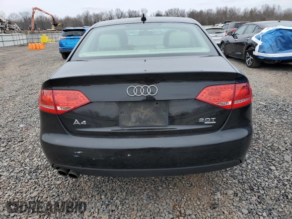 2012 Audi A4 2.0T Premium with VIN WAUBFAFL7CN006834, listed as a Copart auction lot 51216225 with 173,349 mi miles and Salvage Title. Bid and sale history available at carsss.com. Image 6.