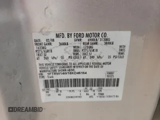 2008 Ford F-150 XL with VIN 1FTRW14W18KD46164, listed as a Copart auction lot 44452185 with 232,787 mi miles and Salvage Title. Bid and sale history available at carsss.com. Image 13.
