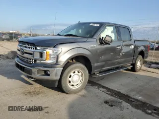 2019 Ford F-150 XL with VIN 1FTEW1EPXKFD13590, listed as a Copart auction lot 51609765 with 83,316 mi miles and Clean Title. Bid and sale history available at carsss.com. Image 1.