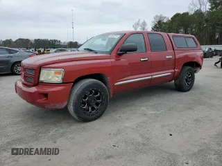 2008 Dodge Dakota Laramie with VIN 1D7HW58N68S629380, listed as a Copart auction lot 84503114 with 228,386 mi miles and Salvage Title. Bid and sale history available at carsss.com. Image 1.