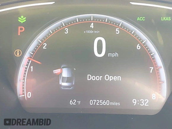 2019 Honda Civic Sport with VIN 2HGFC2F81KH538037, listed as a IAAI auction lot 41377964 with 72,560 mi miles and . Bid and sale history available at DreamBid. Image 16.