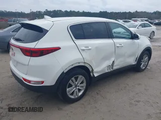 2017 Kia Sportage LX with VIN KNDPM3AC8H7066893, listed as a IAAI auction lot 41567428 with 112,634 mi miles and . Bid and sale history available at carsss.com. Image 4.