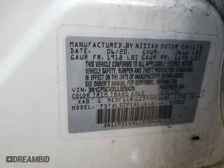 2020 Nissan Kicks SV with VIN 3N1CP5CVXLL528426, listed as a Copart auction lot 43750725 with 72,374 mi miles and Salvage Title. Bid and sale history available at carsss.com. Image 15.