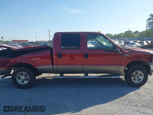 2003 Ford F-250 XL with VIN 1FTNW21L93ED26606, listed as a IAAI auction lot 42033613 with Not Provided miles and . Bid and sale history available at DreamBid. Image 13.
