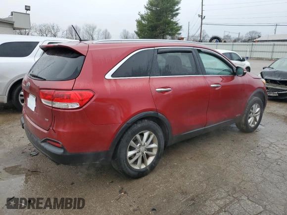2017 Kia Sorento LX z VIN 5XYPGDA37HG328452, wystawiony jako Copart lot #83803644 z przebiegiem 133 518 mil mil oraz Szkoda całkowita • Salvage title. Historia ofert i sprzedaży dostępna na DreamBid. Obrazek 3.