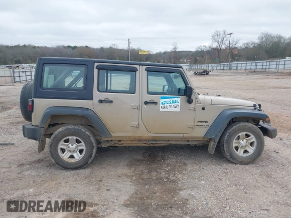 2016 Jeep Wrangler Unlimited Sport RHD with VIN 1C4BJWKG2GL272707, listed as a IAAI auction lot 41446439 with 133,968 mi miles and . Bid and sale history available at DreamBid. Image 14.