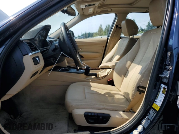 2013 BMW 3 Series 328i xDrive with VIN WBA3B5C55DF595066, listed as a Copart auction lot 62134875 with 98,822 mi miles and Clean title. Bid and sale history available at DreamBid. Image 7.