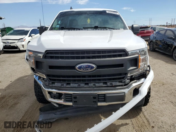 2020 Ford F-150 XL with VIN 1FTMF1CB7LKE65094, listed as a Copart auction lot 54452855 with 32,865 mi miles and Salvage Title. Bid and sale history available at carsss.com. Image 5.