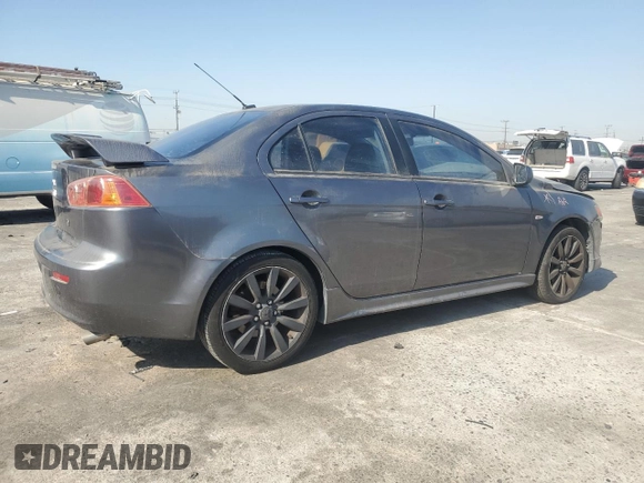 2009 Mitsubishi Lancer GTS with VIN JA3AU86W59U001099, listed as a Copart auction lot 73023864 with 200,554 mi miles and Salvage Title. Bid and sale history available at carsss.com. Image 3.