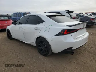 2015 Lexus IS 350 with VIN JTHCE1D24F5007057, listed as a Copart auction lot 41545335 with 73,871 mi miles and Salvage Title. Bid and sale history available at DreamBid. Image 2.