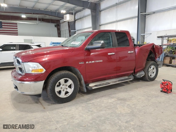 2011 Ram 1500 SLT with VIN 1D7RV1GTXBS572656, listed as a Copart auction lot 50603875 with 135,138 mi miles and Salvage Title. Bid and sale history available at carsss.com. Image 1.