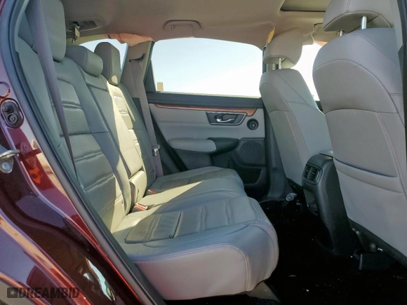 2017 Honda CR-V EX-L with VIN 7FARW1H85HE048830, listed as a Copart auction lot 48637965 with 56,249 mi miles and Salvage Title. Bid and sale history available at carsss.com. Image 10.