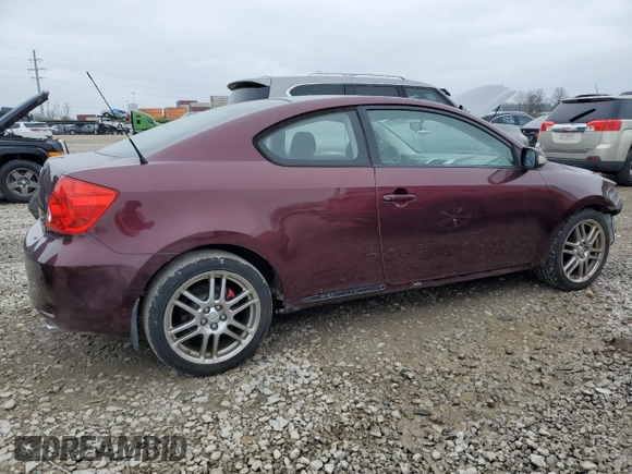 2007 Scion tC Spec with VIN JTKDE177970186278, listed as a Copart auction lot 52334765 with 162,069 mi miles and Salvage Title. Bid and sale history available at carsss.com. Image 3.