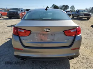 2015 Kia Optima EX with VIN 5XXGN4A76FG399829, listed as a Copart auction lot 46929805 with 105,412 mi miles and Salvage Title. Bid and sale history available at carsss.com. Image 6.