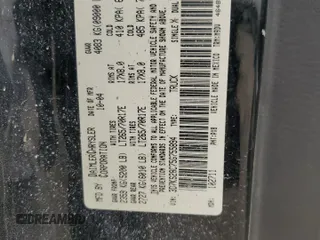 2005 Dodge 2500 SLT with VIN 3D7KS28C75G755894, listed as a Copart auction lot 53874865 with 336,506 mi miles and Salvage Title. Bid and sale history available at DreamBid. Image 12.