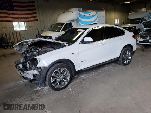 2016 BMW X4 xDrive28i with VIN 5UXXW3C56G0R22240, listed as a Copart auction lot 66006543 with 62,107 mi miles. Bid and sale history available at carsss.com. Image 1.