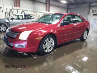 2008 Ford Fusion SEL with VIN 3FAHP08138R220357, listed as a Copart auction lot 43343715 with 182,541 mi miles and Salvage Title. Bid and sale history available at carsss.com. Image 1.