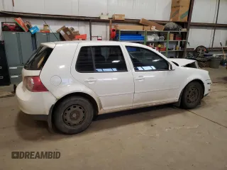 2008 Volkswagen Golf with VIN 9BWEL41J384012245, listed as a Copart auction lot 89205935 with 244,065 mi miles and Salvage title. Bid and sale history available at DreamBid. Image 3.