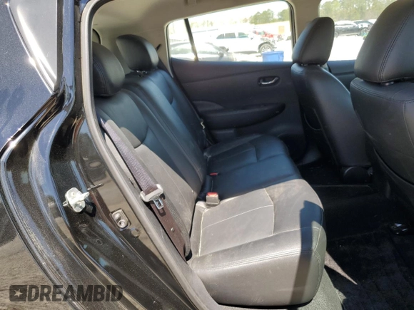 2015 Nissan LEAF SV with VIN 1N4AZ0CP5FC314467, listed as a Copart auction lot 50757135 with 31,995 mi miles and Salvage Title. Bid and sale history available at carsss.com. Image 10.