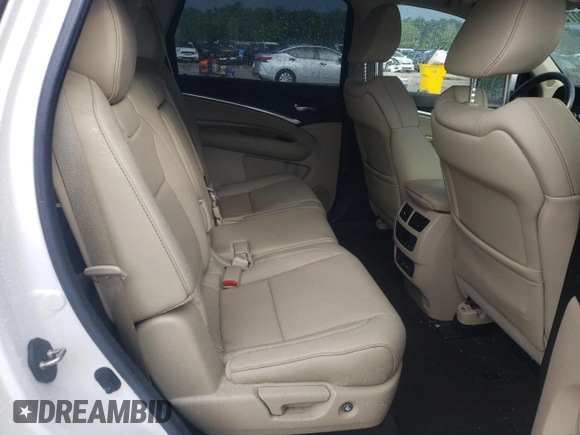 2019 Acura MDX Technology with VIN 5J8YD3H57KL006406, listed as a Copart auction lot 54183075 with 35,796 mi miles and Salvage title. Bid and sale history available at DreamBid. Image 11.