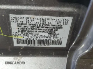 2024 Nissan Sentra SV z VIN 3N1AB8CVXRY332327, wystawiony jako Copart lot #59234505 z przebiegiem 26 950 mil mil oraz Czysty tytuł • Clean title. Historia ofert i sprzedaży dostępna na DreamBid. Obrazek 12.