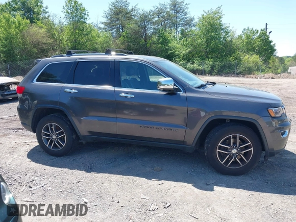 2017 Jeep Grand Cherokee Limited with VIN 1C4RJEBG5HC949971, listed as a IAAI auction lot 41981446 with 117,746 mi miles. Bid and sale history available at carsss.com. Image 13.