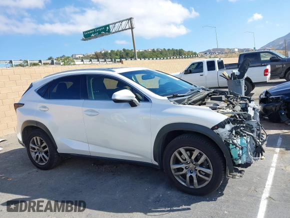 2016 Lexus NX 200t with VIN JTJBARBZ7G2087221, listed as a IAAI auction lot 41493452 with 69,163 mi miles and . Bid and sale history available at DreamBid. Image 14.