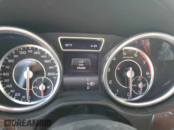 2015 Mercedes-Benz GL-Class GL 63 AMG with VIN 4JGDF7EE3FA585524, listed as a Copart auction lot 74968724 with 99,684 mi miles and Salvage Title. Bid and sale history available at carsss.com. Image 9.