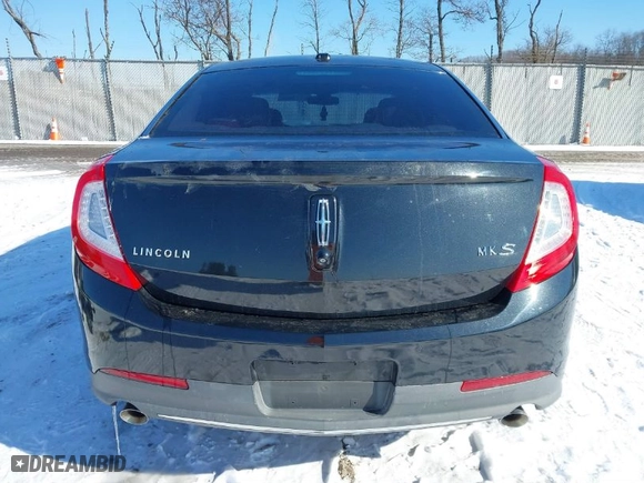2014 Lincoln MKS with VIN 1LNHL9DK8EG600981, listed as a IAAI auction lot 41359187 with 158589 miles. Bid and sale history available at carsss.com. Image 16.