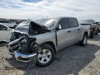 2024 Ram 1500 Big Horn with VIN 1C6RRFFG6RN126620, listed as a Copart auction lot 49795495 with Not provided miles and Salvage title. Bid and sale history available at DreamBid. Image 1.