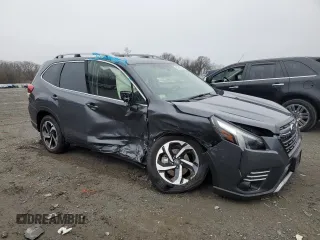 2023 Subaru Forester Touring with VIN JF2SKARC2PH514242, listed as a Copart auction lot 84046234 with 5,779 mi miles and Salvage Title. Bid and sale history available at carsss.com. Image 4.
