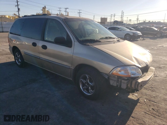 1999 Ford Windstar LX with VIN 2FMZA5140XBB06892, listed as a Copart auction lot 81584994 with 138,550 mi miles and Salvage title. Bid and sale history available at DreamBid. Image 4.
