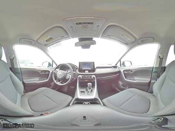 2021 Toyota RAV4 LE with VIN 2T3H1RFV2MC165431, listed as a Copart auction lot 50843815 with 101,979 mi miles and Salvage Title. Bid and sale history available at carsss.com. Image 13.