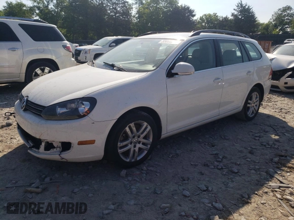 2012 Volkswagen Jetta SportWagen TDI w/Sunroof & Nav with VIN 3VWPL7AJ2CM637458, listed as a Copart auction lot 55668064 with 170,541 mi miles and Salvage Title. Bid and sale history available at carsss.com. Image 1.